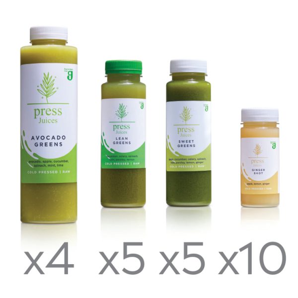 GREENS & GINGER LARGE BUNDLE (24 bottles)